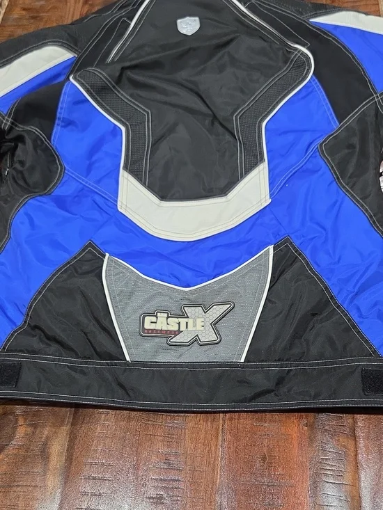 Castle X Motorcycle Riding Racing Jacket - Picture 9 of 14